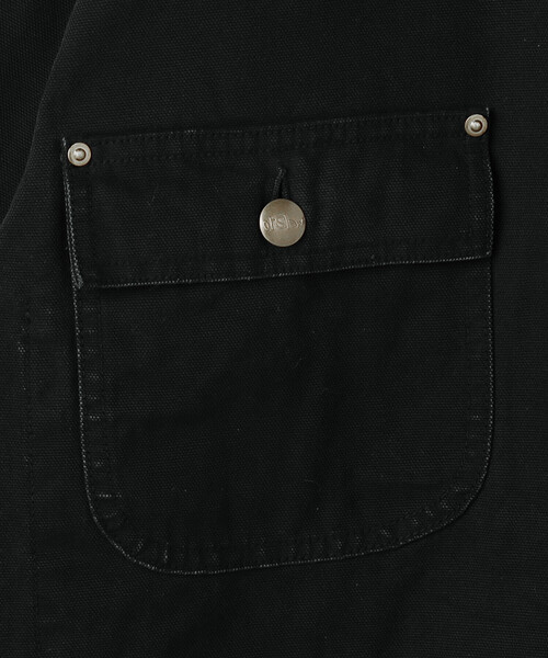 orSlow（オアスロウ）の「orSlow | 〈別注〉 RELAX FIT COVERALL BLACK WOMEN（カバーオール・レディース・ブラック・0）」の8枚目の写真
