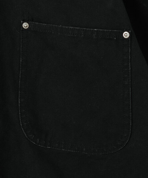 orSlow（オアスロウ）の「orSlow | 〈別注〉 RELAX FIT COVERALL BLACK WOMEN（カバーオール・レディース・ブラック・0）」の9枚目の写真