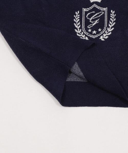 WEGO(ウィゴー)の「WEGO/シャツドッキングジャガードニット(ニット/セーター・レディース・ネイビー/アイボリー・FREE)」の21枚目の写真