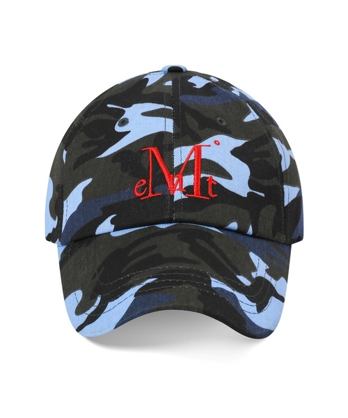 MUCENT(ムセント)の「シグネチャーボールキャップ(ブルーカモ)(キャップ・レディース・ブルー系・FREE)」の1枚目の写真