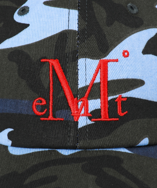 MUCENT(ムセント)の「シグネチャーボールキャップ(ブルーカモ)(キャップ・レディース・ブルー系・FREE)」の3枚目の写真