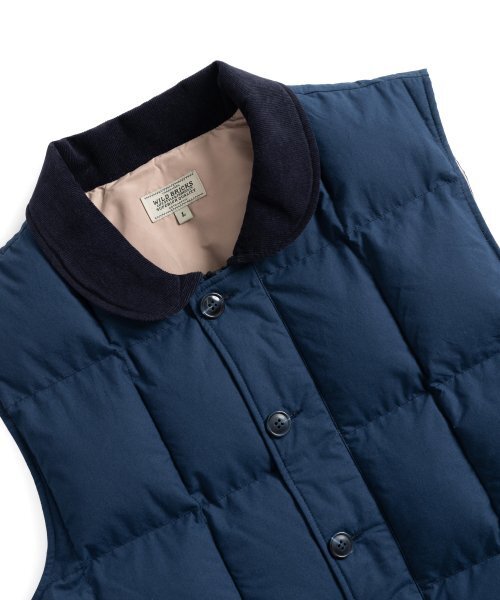 WILD BRICKS(ワイルドブリックス)の「RP PUFFER VEST (navy)(ダウンベスト・メンズ・その他・LARGE/MEDIUM/X-LARGE)」の4枚目の写真