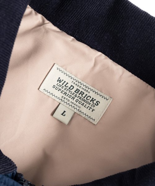 WILD BRICKS(ワイルドブリックス)の「RP PUFFER VEST (navy)(ダウンベスト・メンズ・その他・LARGE/MEDIUM/X-LARGE)」の7枚目の写真