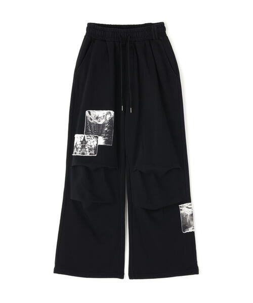 NOT4NERD（ノットフォーナード）の「NOT4NERD/ノットフォーナード/Cemetery Patch Parachute Sweat Pants（スウェットパンツ・メンズ・ブラック/グレー・L/XL/M）」の13枚目の写真