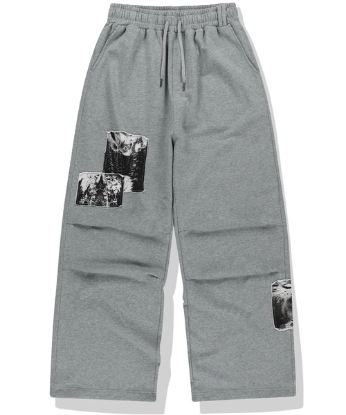NOT4NERD/ノットフォーナード/Cemetery Patch Parachute Sweat Pants