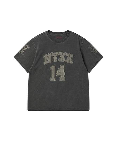 NYXX(エヌワイエックスエックス)の「NUMBER 14 PIGMENT TEE CHARCOAL(Tシャツ/カットソー・レディース・その他・MEDIUM/SMALL)」の2枚目の写真