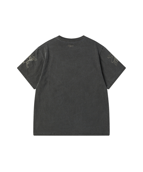 NYXX(エヌワイエックスエックス)の「NUMBER 14 PIGMENT TEE CHARCOAL(Tシャツ/カットソー・レディース・その他・MEDIUM/SMALL)」の3枚目の写真