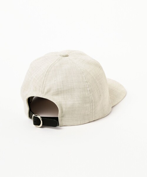 Demi-Luxe BEAMS(デミルクス ビームス)の「【別注】〈WOMEN〉KIJIMA TAKAYUKI / ポリエステル 6パネル キャップ(ハット・レディース・ブラック/ナチュラル・ONE SIZE)」の9枚目の写真