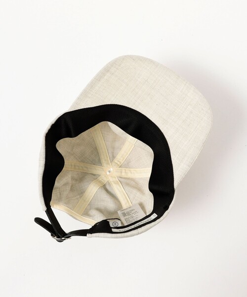 Demi-Luxe BEAMS(デミルクス ビームス)の「【別注】〈WOMEN〉KIJIMA TAKAYUKI / ポリエステル 6パネル キャップ(ハット・レディース・ブラック/ナチュラル・ONE SIZE)」の11枚目の写真