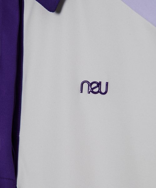 NEU GOLF(エヌイーユーゴルフ)の「レグランセットアップカラーTシャツ - パープル(ポロシャツ・レディース・その他・LARGE/MEDIUM/SMALL)」の11枚目の写真