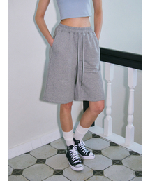 LILY HEIZE（リリーヘイズ）の「Brenda Basic Half Sweatpants_MELANGE（スウェットパンツ）」