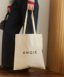 ANGIE（アンジー）の「ロゴ カラー コットン トート バック（A4収納可）（トートバッグ）」