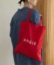 ANGIE（アンジー）の「ロゴ カラー コットン トート バック（A4収納可）（トートバッグ）」