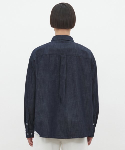 DECET(デケト)の「Over Denim Shirts DCSH003Indigo(シャツ/ブラウス・レディース・その他・SMALL/MEDIUM/LARGE)」の5枚目の写真