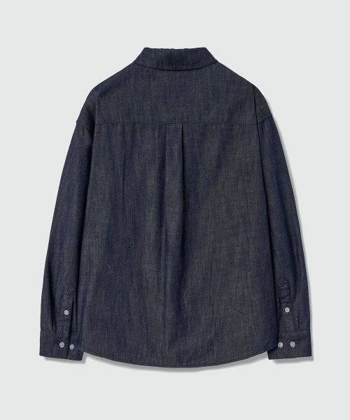 DECET(デケト)の「Over Denim Shirts DCSH003Indigo(シャツ/ブラウス・レディース・その他・SMALL/MEDIUM/LARGE)」の11枚目の写真