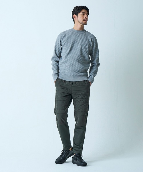 GERRY(ジェリー)の「【GERRY】インサレーショントラックパンツ / 中綿ストレッチイージージョガーパンツ(その他パンツ・メンズ・チャコールグレー/ブラック/カーキ/ネイビー・LARGE/X-LARGE/MEDIUM)」の14枚目の写真