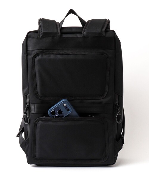 beruf baggage(ベルーフバゲッジ)の「【beruf baggage】《15インチ対応/20L》別注URBAN EXPLORER 20LD リモンタナイロン バックパック(バックパック/リュック・メンズ・ブラック・FREE)」の16枚目の写真