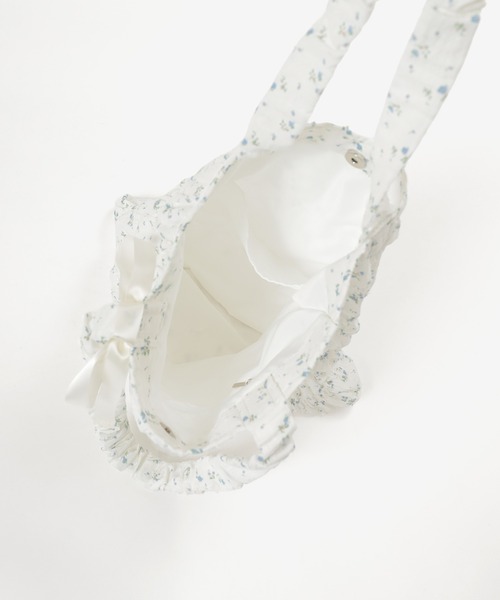 Honeys（ハニーズ）の「柄ギャザートート（トートバッグ・レディース・ホワイト系その他/ブラック系その他/イエロー系その他/ピンク系その他・FREE）」の15枚目の写真