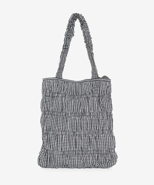 Honeys（ハニーズ）の「柄ギャザートート（トートバッグ・レディース・ホワイト系その他/ブラック系その他/イエロー系その他/ピンク系その他・FREE）」の17枚目の写真