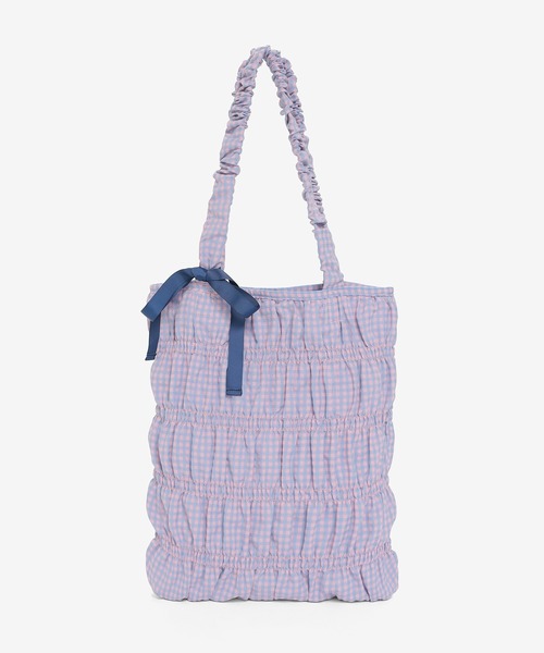 Honeys（ハニーズ）の「柄ギャザートート（トートバッグ・レディース・ホワイト系その他/ブラック系その他/イエロー系その他/ピンク系その他・FREE）」の19枚目の写真