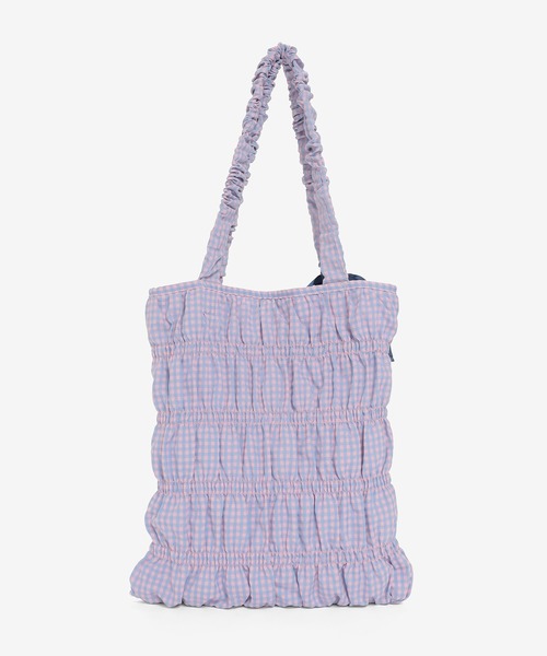 Honeys（ハニーズ）の「柄ギャザートート（トートバッグ・レディース・ホワイト系その他/ブラック系その他/イエロー系その他/ピンク系その他・FREE）」の20枚目の写真