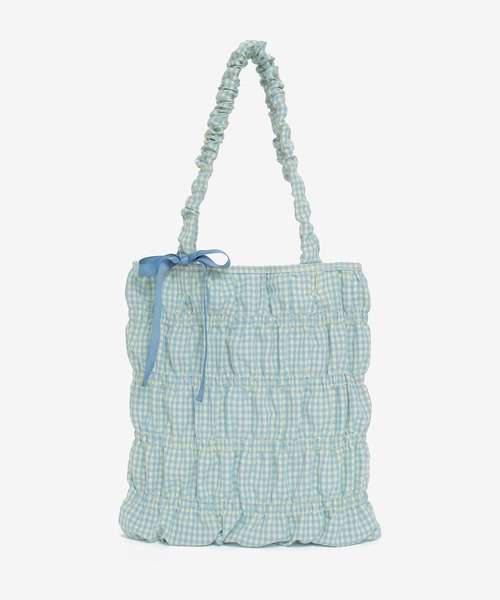 Honeys（ハニーズ）の「柄ギャザートート（トートバッグ・レディース・ホワイト系その他/ブラック系その他/イエロー系その他/ピンク系その他・FREE）」の22枚目の写真