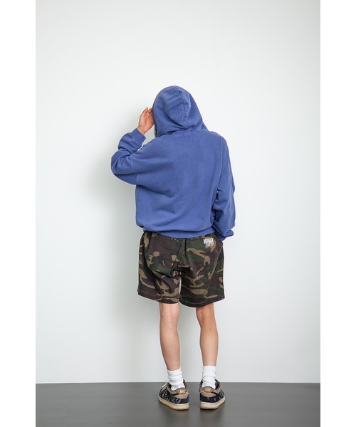 WIND AND SEA(ウィンダンシー)の「Heptagon Logo Zip Up Sweatshirt(パーカー・メンズ・ブラウン/ブルー・M/L/XL)」の4枚目の写真