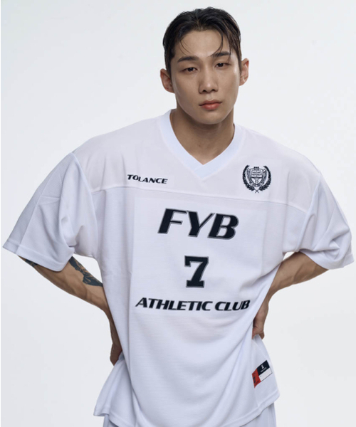 TOLANCE(トランス)の「ラグビースポーティズムショートスリーブ - ホワイト(Tシャツ/カットソー・メンズ・ホワイト・MEDIUM/LARGE/X-LARGE/XX-LARGE/XXX-LARGE)」の2枚目の写真