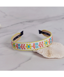 MAIA（マイア）の「Flower Headband P-Bora（ヘアバンド）」