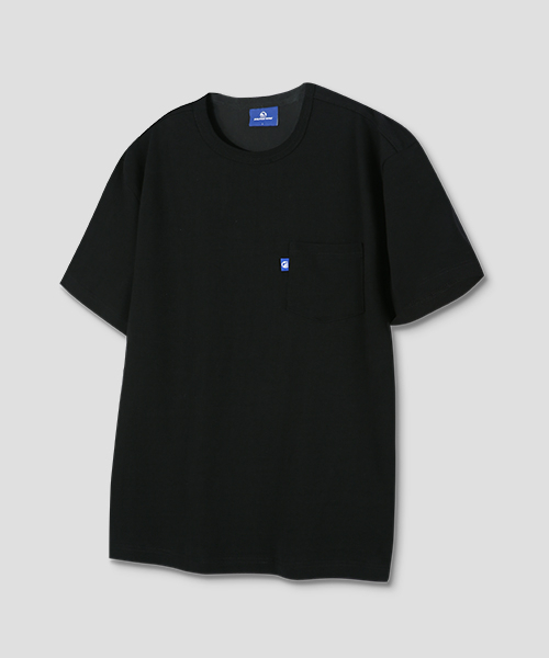 DOLPHIN WAVE APPAREL(ドルフィンウェーブアパレル)の「ドルフィンポケットバックプリントラバ半袖Tシャツ ブラック(Tシャツ/カットソー・メンズ・その他・MEDIUM/LARGE/X-LARGE)」の1枚目の写真