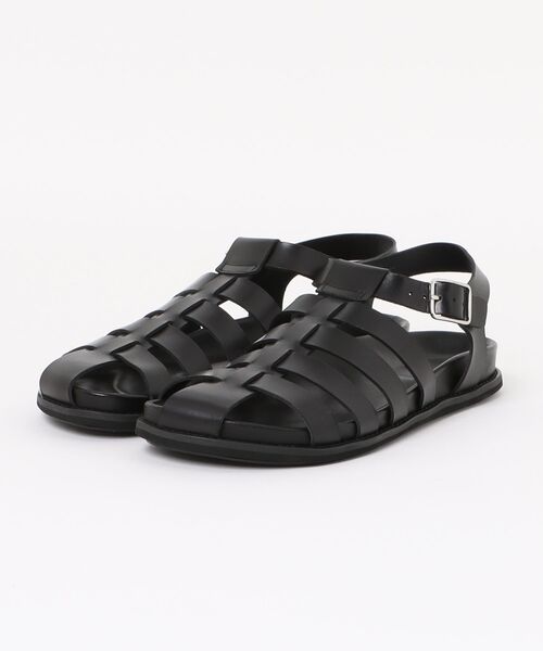 A.P.C.(アーペーセー)の「SANDALES FISHERMAN H(サンダル・メンズ・ブラック・40)」の1枚目の写真