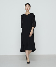 K.T KIYOKO TAKASE | バックサテンストレッチ ドレス(ワンピース)