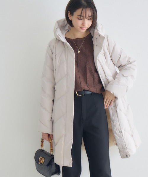 【定価5.3万】キャサリンロス 3WAY ビクトリアロングダウンコート ベルト付 KATHARINE ROSS（キャサリンロス）の「【KATHARINE ROSS】ブレス