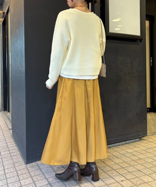 Jena espace merveilleux（ジェナ　エスパスメルヴェイユ）の「【春まで着れる】カタアゼ金ボタンカーディガン（カーディガン/ボレロ・レディース・オフホワイト/ライトグレー/チャコールグレー/ブルー・FREE）」の7枚目の写真