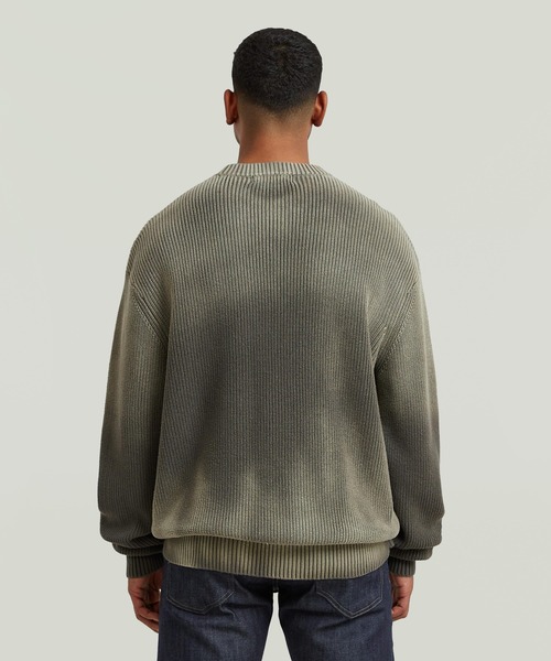 Sunfaded Loose Knit Pullover/ヴィンテージライクサンフェード