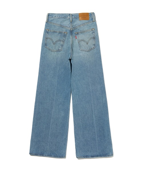 Levi's(リーバイス)の「Levi's/リーバイス RIBCAGE WIDE LEG ジーンズ ミディアムインディゴ(デニムパンツ・レディース・ブルー系その他・23inch/24inch/26inch/27inch)」の3枚目の写真
