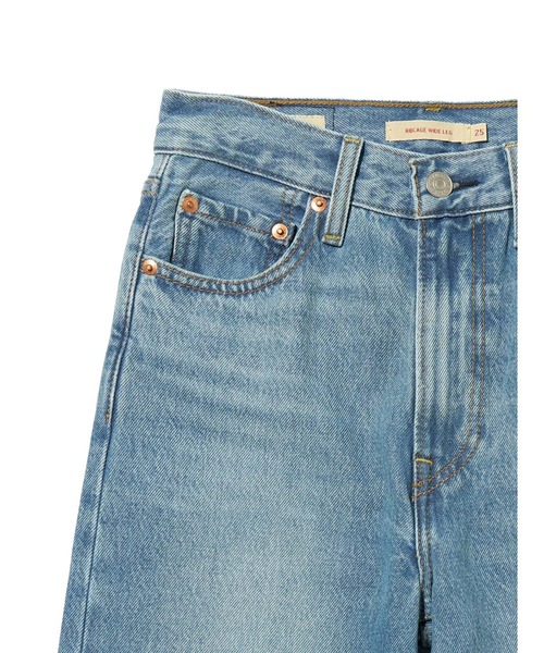 Levi's(リーバイス)の「Levi's/リーバイス RIBCAGE WIDE LEG ジーンズ ミディアムインディゴ(デニムパンツ・レディース・ブルー系その他・23inch/24inch/26inch/27inch)」の5枚目の写真