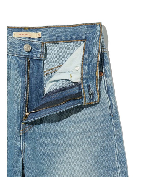 Levi's(リーバイス)の「Levi's/リーバイス RIBCAGE WIDE LEG ジーンズ ミディアムインディゴ(デニムパンツ・レディース・ブルー系その他・23inch/24inch/26inch/27inch)」の6枚目の写真