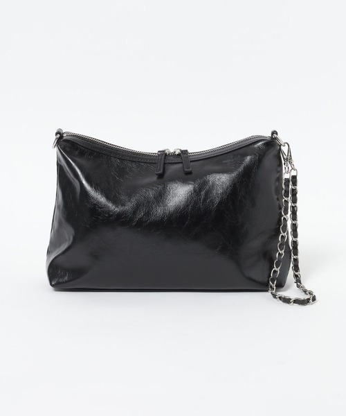 LOWRYS FARM（ローリーズファーム）の「チェーンツキ２ＷＡＹショルダー　634539（ショルダーバッグ・レディース・ブラック/ブラウン/ベージュ・FREE）」の5枚目の写真