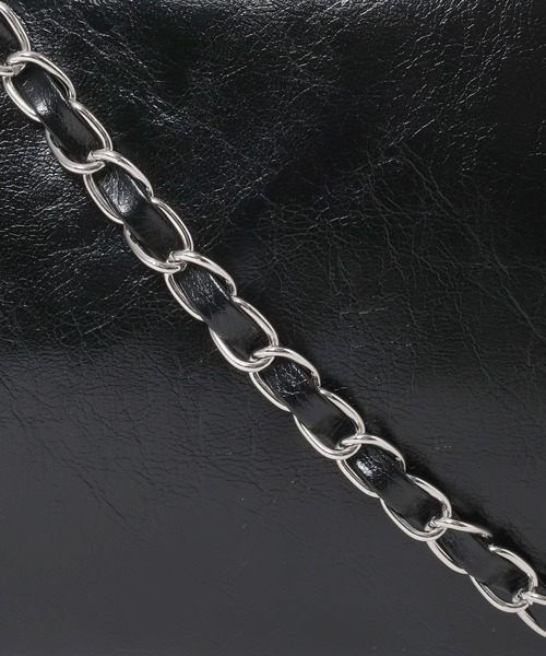 LOWRYS FARM（ローリーズファーム）の「チェーンツキ２ＷＡＹショルダー　634539（ショルダーバッグ・レディース・ブラック/ブラウン/ベージュ・FREE）」の21枚目の写真