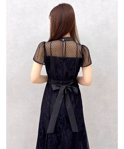 dazzlin（ダズリン）の「MIXレースマーメイドドレス（ドレス・レディース・ブルー/アイボリー/ブラック/ピンク・SMALL/MEDIUM）」の11枚目の写真