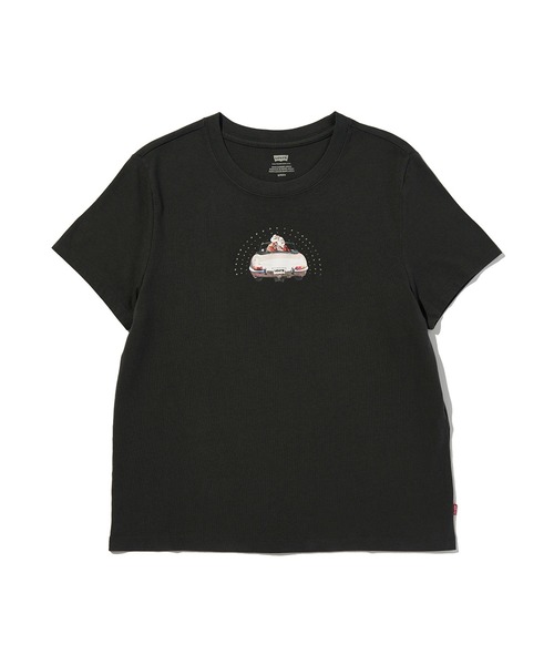 Levi's(リーバイス)の「Levi's/リーバイス グラフィックフェイバリットTシャツ(Tシャツ/カットソー・レディース・ブラック・XS/S/M)」の4枚目の写真
