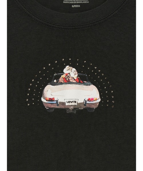 Levi's(リーバイス)の「Levi's/リーバイス グラフィックフェイバリットTシャツ(Tシャツ/カットソー・レディース・ブラック・XS/S/M)」の9枚目の写真