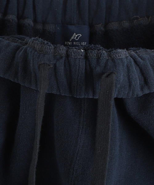 REMI RELIEF NAVY LABEL（レミレリーフネイビーレーベル）の「REMI RELIEF NAVY LABEL / レミレリーフ ネイビーレーベル：3飛び裏毛パンツ：RN29373155AK[STD]（スウェットパンツ・メンズ・ブラック/ヘザーグレー/オートミール・S/M/L）」の6枚目の写真