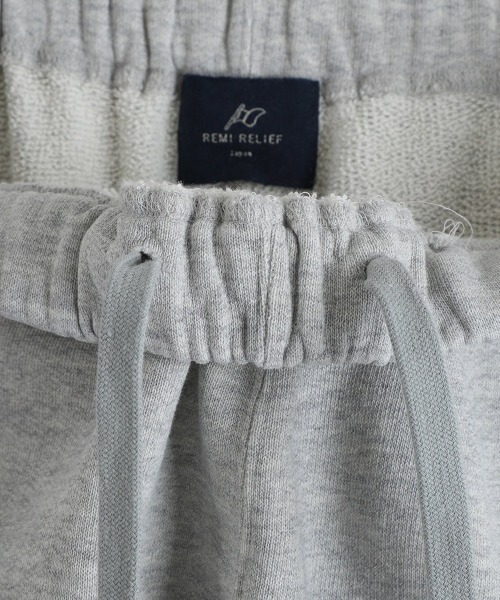 REMI RELIEF NAVY LABEL（レミレリーフネイビーレーベル）の「REMI RELIEF NAVY LABEL / レミレリーフ ネイビーレーベル：3飛び裏毛パンツ：RN29373155AK[STD]（スウェットパンツ・メンズ・ブラック/ヘザーグレー/オートミール・S/M/L）」の16枚目の写真
