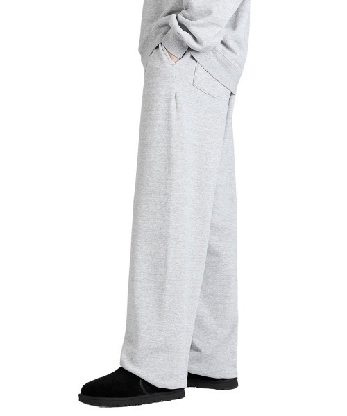 REMI RELIEF NAVY LABEL（レミレリーフネイビーレーベル）の「REMI RELIEF NAVY LABEL / レミレリーフ ネイビーレーベル：3飛び裏毛パンツ：RN29373155AK[STD]（スウェットパンツ・メンズ・ブラック/ヘザーグレー/オートミール・S/M/L）」の21枚目の写真