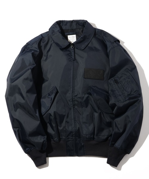 CORPUS TOKYO（コーパス トーキョー）の「【HOUSTON/ヒューストン】FLIGHT JACKET/フライトジャケット（ブルゾン・メンズ・ブラック/セージグリーン/ネイビー/タン・S/M/L/XL）」の4枚目の写真