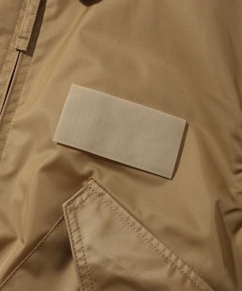CORPUS TOKYO（コーパス トーキョー）の「【HOUSTON/ヒューストン】FLIGHT JACKET/フライトジャケット（ブルゾン・メンズ・ブラック/セージグリーン/ネイビー/タン・S/M/L/XL）」の9枚目の写真