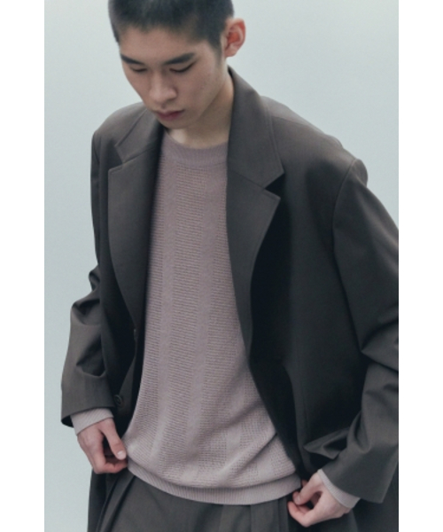 YOUTH(ユース)の「Lightweight Crew-Neck Knit - Lilac(ニット/セーター・メンズ・その他・M/L)」の6枚目の写真