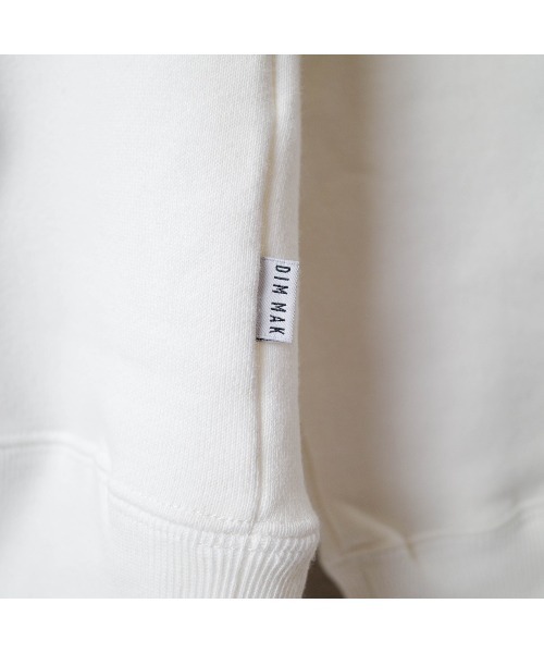 DIM MAK（ディムマック）の「【PH1】【DIM MAK】96 LOGO PRINT PARKA DIM-16SCS-002（パーカー・レディース・ホワイト・MEDIUM）」の8枚目の写真